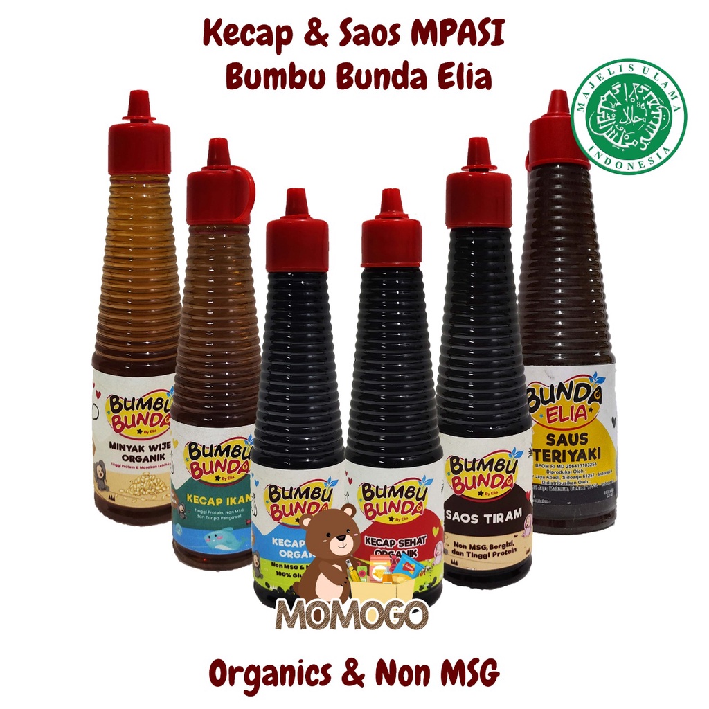 

BUMBU BUNDA KECAP ORGANIK / KECAP MPASI BAYI