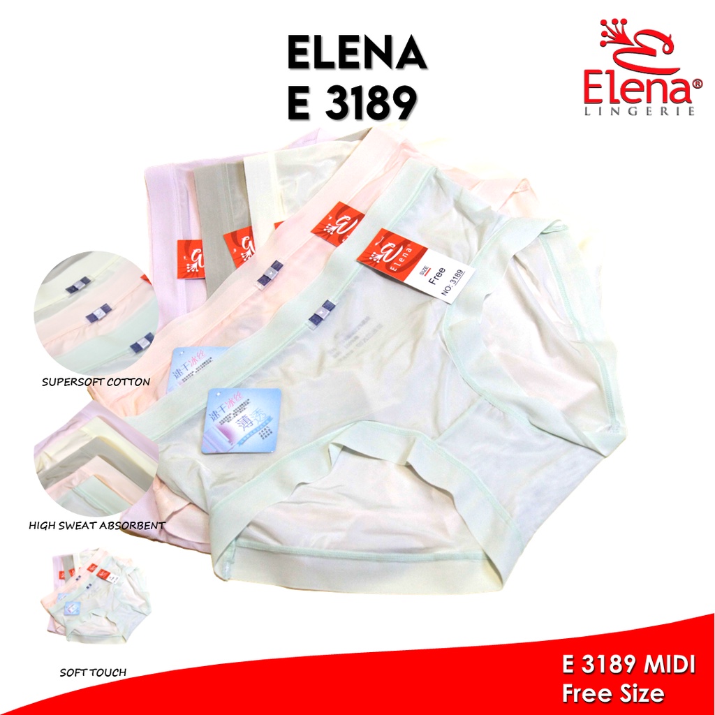 Elena E 3189 Celana Dalam Wanita Isi 1Pcs