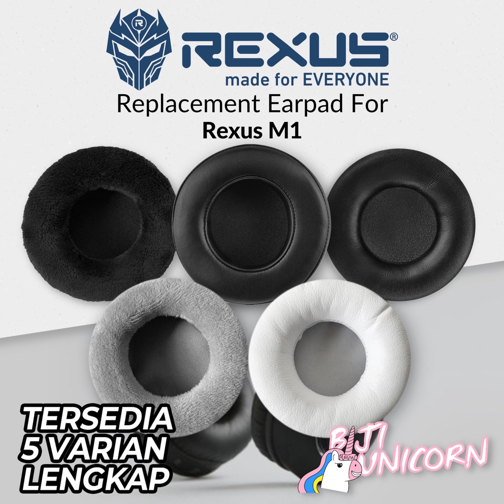 Earcup Earpad Ear Cushion Headset Gaming Rexus M1 M 1 Busa Bantalan Foam