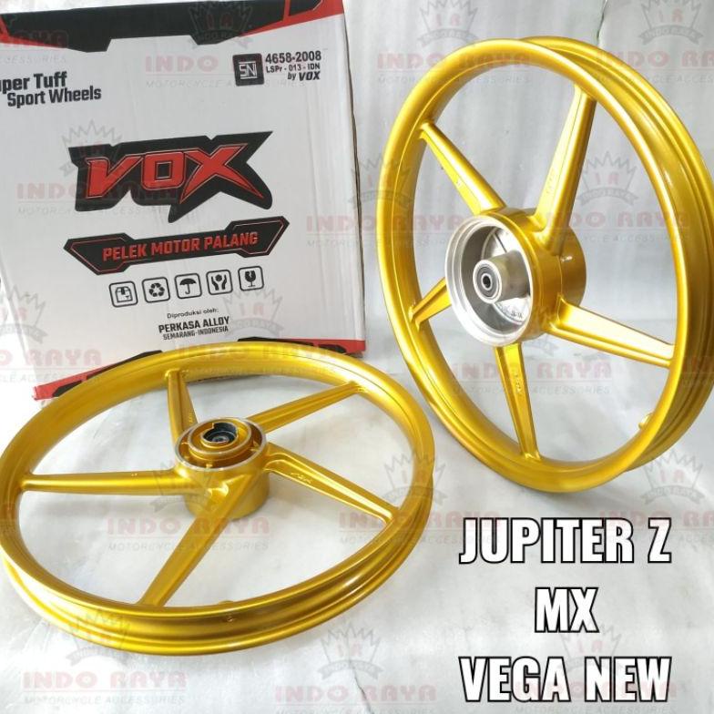 Velg pelek VOX palang 5 bintang U 140/160 ring 17 jupiter mx jupiter z vega baru force one vega lama