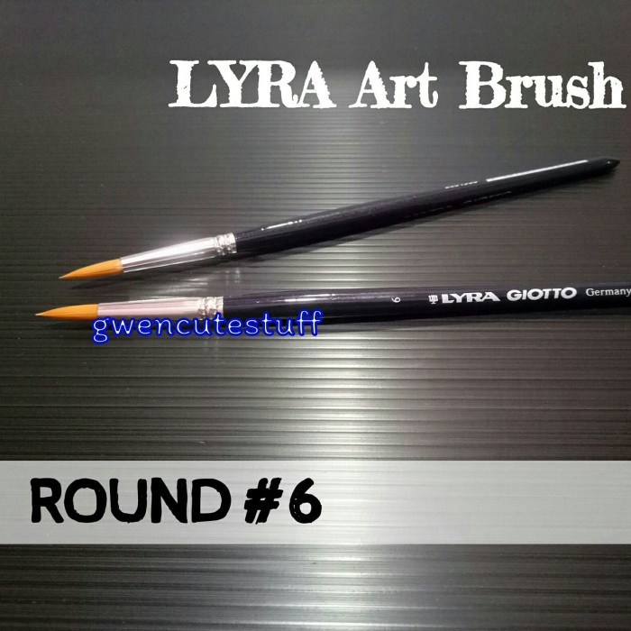 

Spesial Lyrab06R Lyra Art Brush Round 6 Kuas Lukis Berkualitas