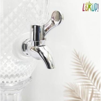 Dispenser Air Minum Aium Kaca Kristal / Glass Baverage Dispenser - Dis