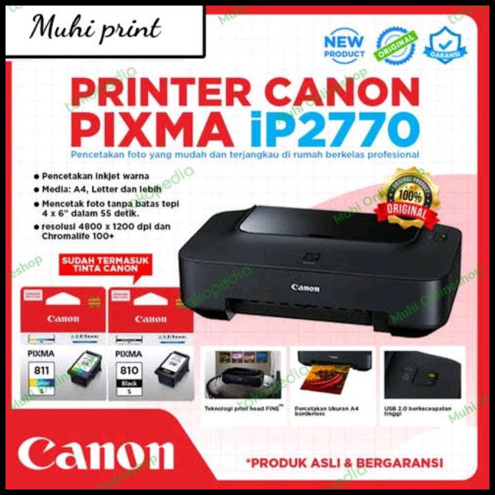 Produk Baru Printer Canon Ip2770 New Garansi Resmi