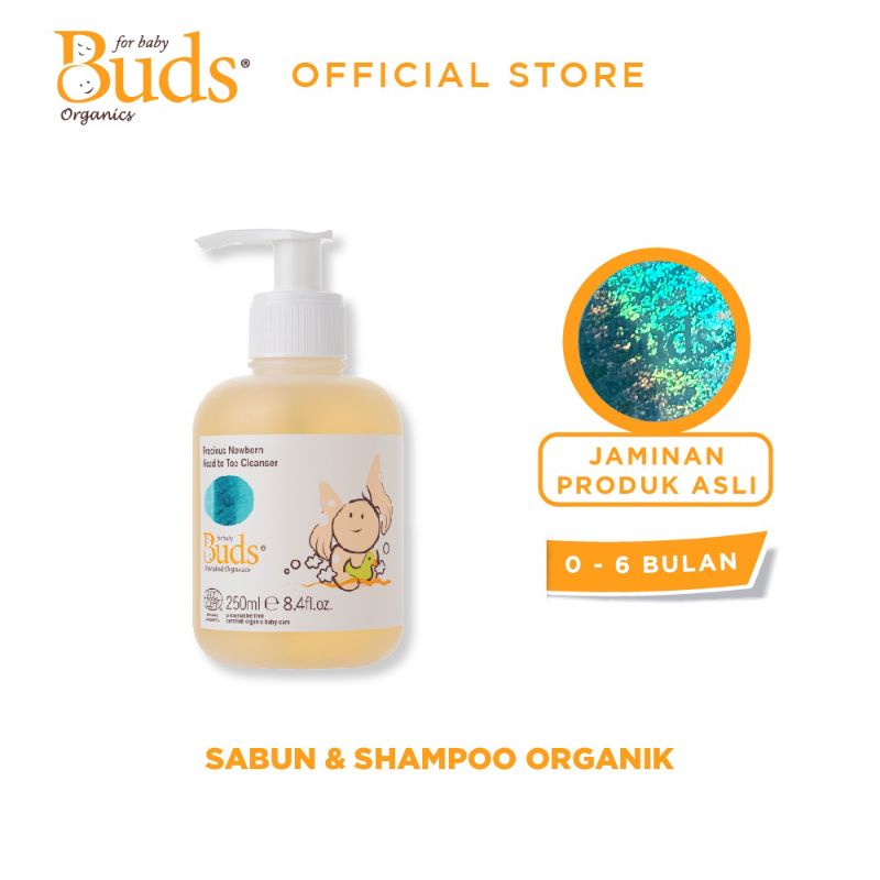 BUDS Precious Newborn Head To Toe Cleanser | Shampo &amp; Sabun