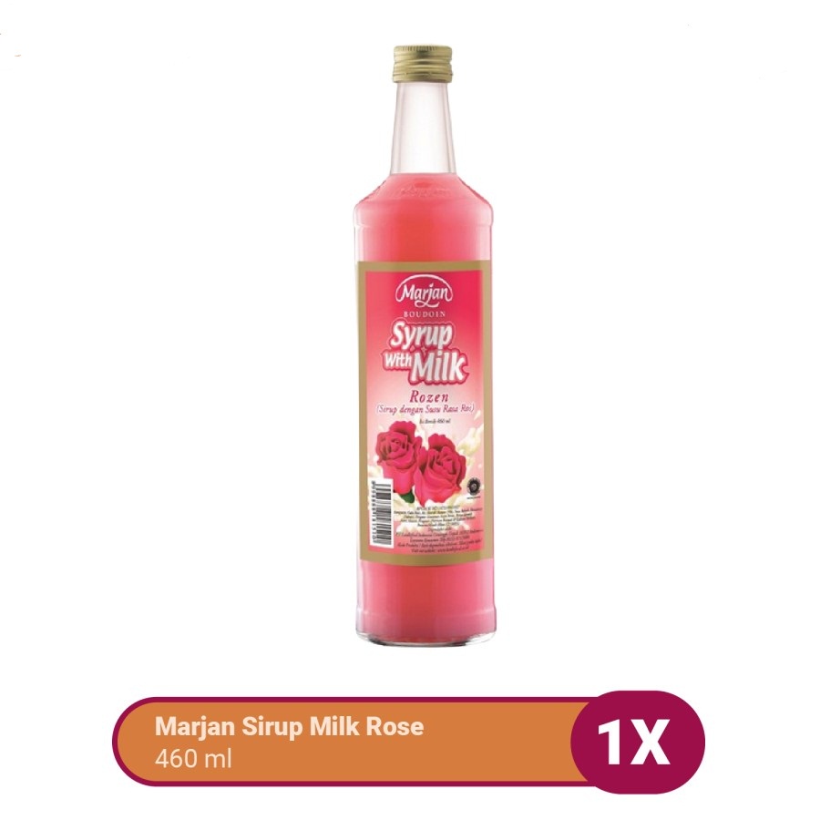 SIRUP SUSU ROZEN MARJAN SYRUP WITH MILK 460ML