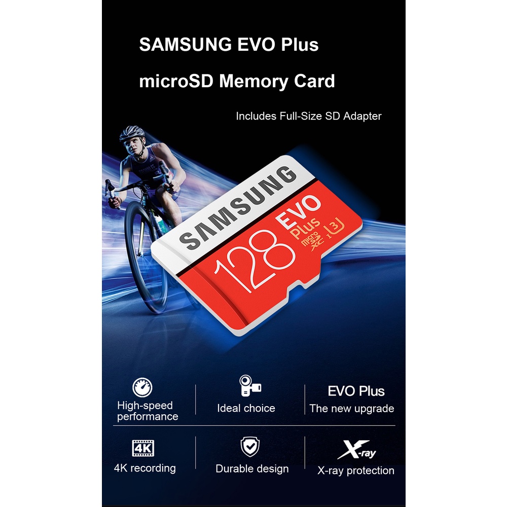 Samsung evo micro sd 1tb 512gb 256gb 64g 32gb class c10 tf Card 128gb