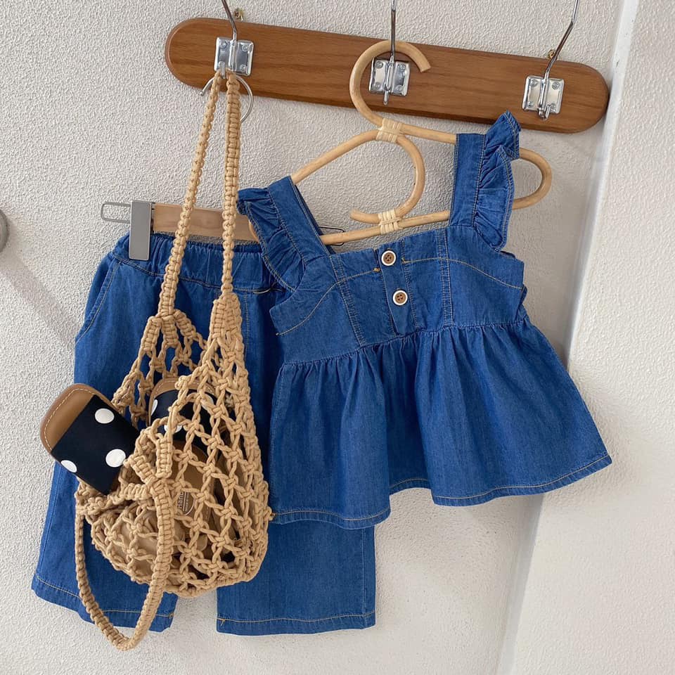 [JEWELS KIDS] YOMIE SET / SETELAN OVERALL ANAK 2-7 TAHUN IMPORT/SETELAN CELANA KULOT ANAK IMPORT/SET