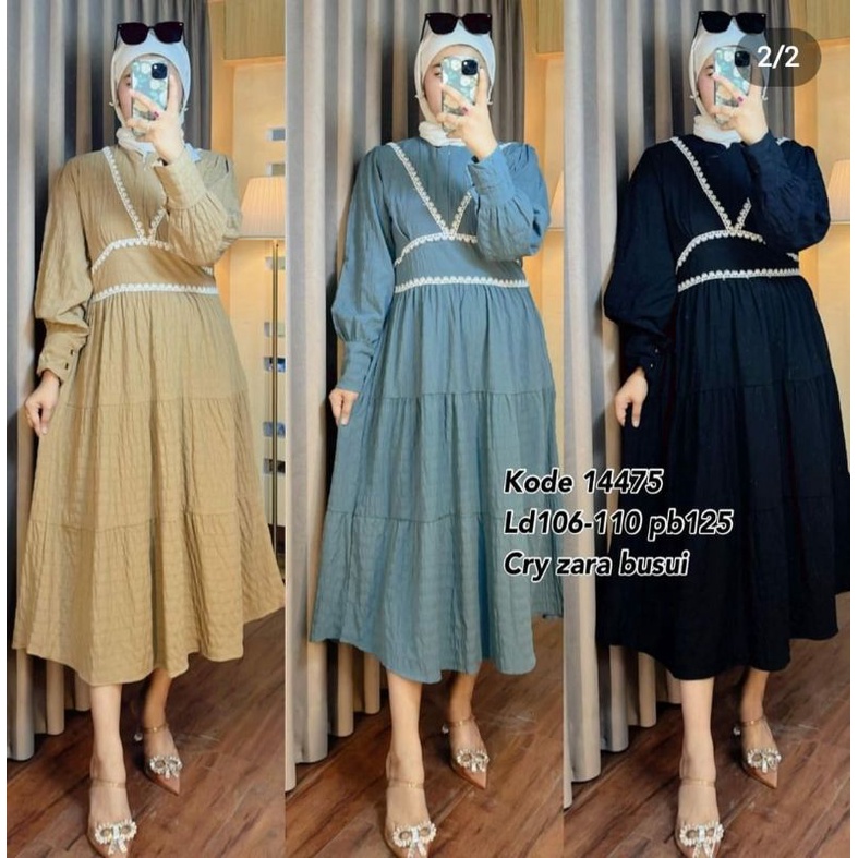 BAJU WANITA BKK TUNIK AIRFLOW CRINKLE PREMIUM IMPORT BUSUI//KEKINIAN TERBARU 2023//