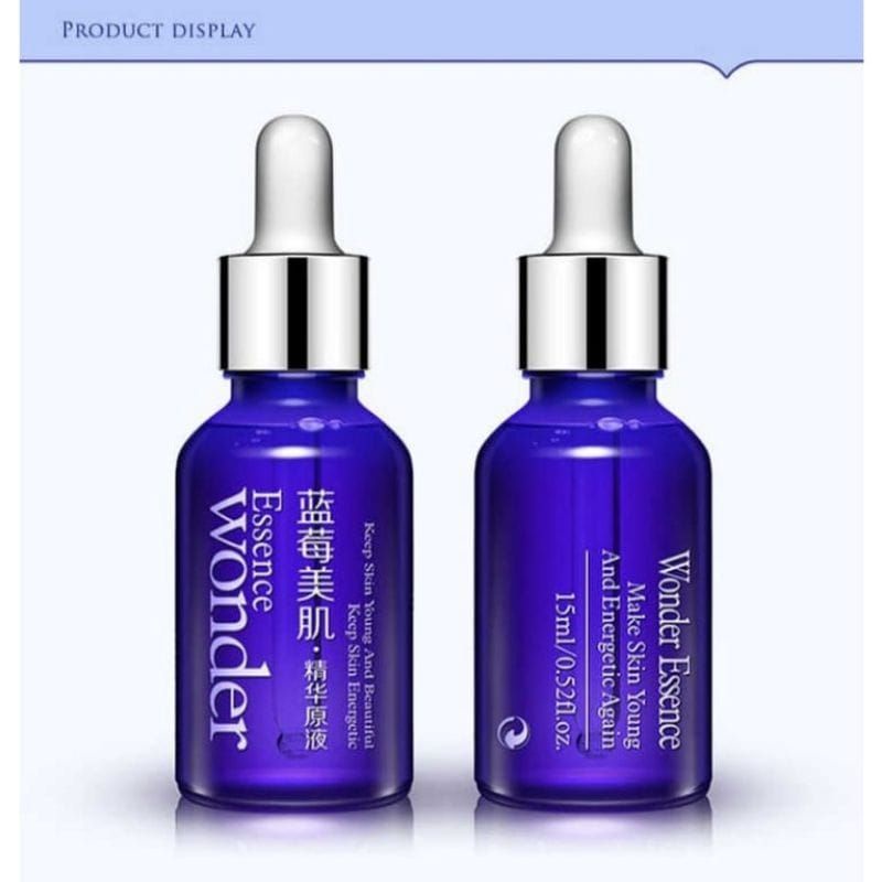 Medan Termurah Original Serum wajah wonder essence Blueberry