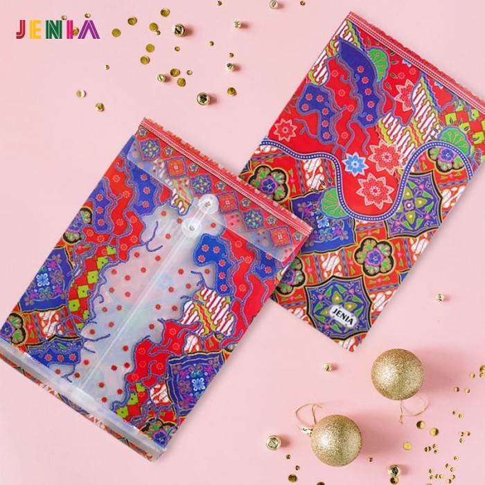 

Map Plastik Tali Punggung Motif Batik