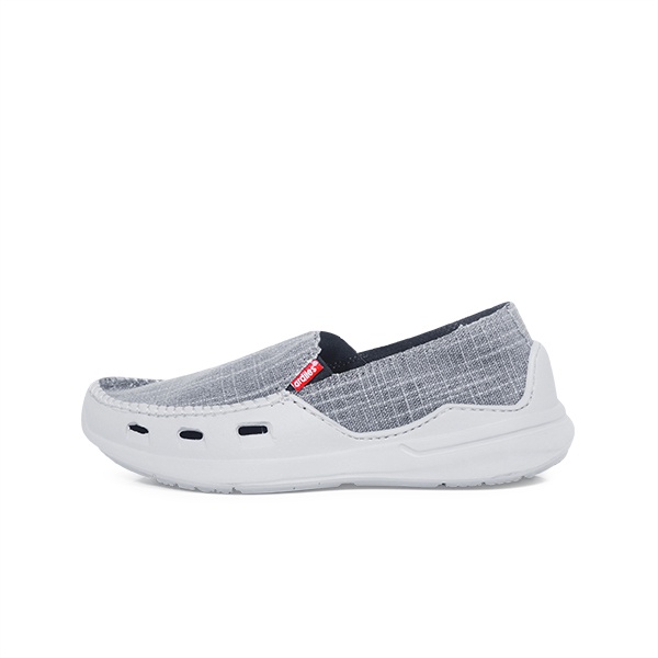 Ardiles Men New Kenwood Sepatu Slip On - Abu