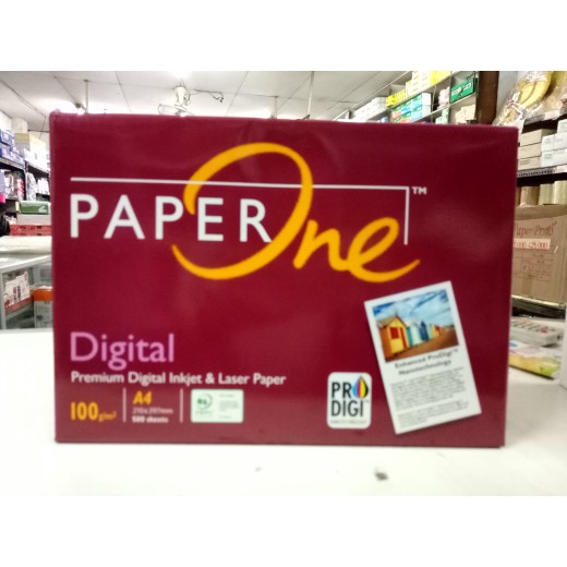 

murah Kertas HVS Fotocopy A4 100 Gram Paper One Inkjet & Laser Paper