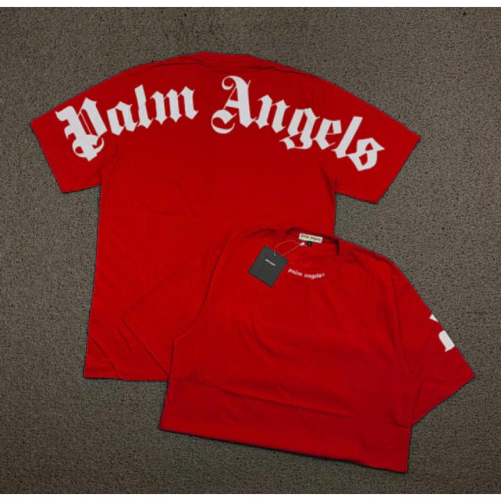 kaos palm angel Merah / kaos palm angel  / kaos murah Terkini Fathir