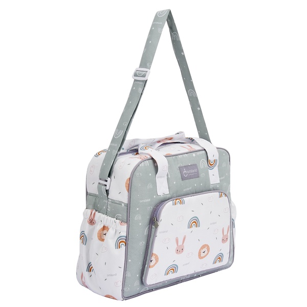 Omiland Tas Bayi Besar Saku Print Rainbow Series - OB 27171-2