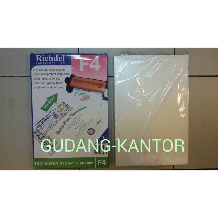 

Limited Laminating Film F4 (Plastik Laminating)
