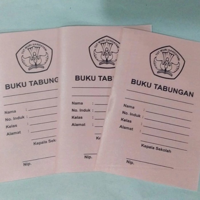 

murah Buku Tabungan Siswa Sekolah