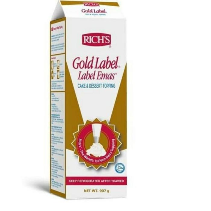

FREE ONGKIR!RICH'S Gold Label Whipping Cream|RA4