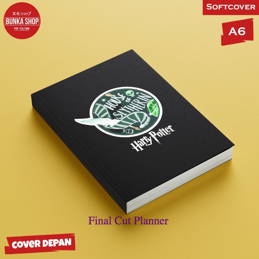 

Pocket Note Harry Potters Slytherin Round Softcover A6 Buku Tulis Catatan Notes Agenda Planner Jurnal .