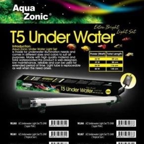 Lampu Tanning Aquazonic T5 Under Water Celup Arwana Aqua Zonic Blue