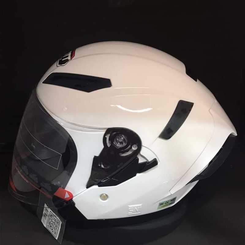 Helm Scott GP TECH Helm Half Face Helm Motor SNI