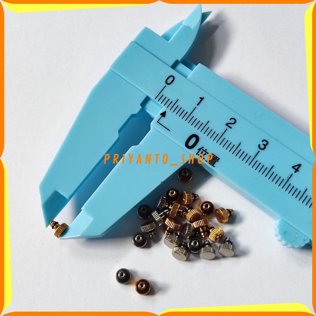 Knop kenop putaran jam tangan Seiko 6309 Knop 6309 Crown Seiko