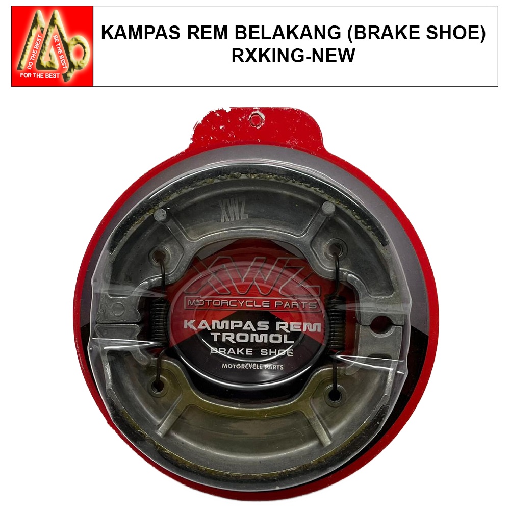 RXKING / Kampas Rem Belakang (Brake Shoe) (Kain Rem Belakang) / XWZ