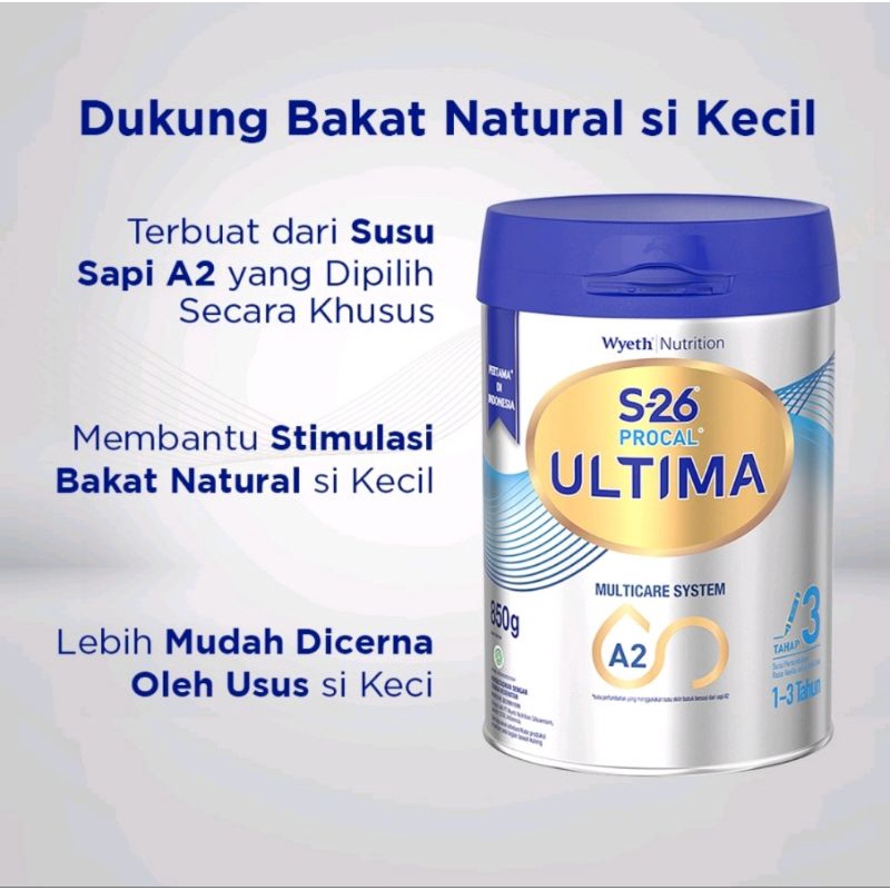 S26 Ultima Tahap 1 2 3 850gr