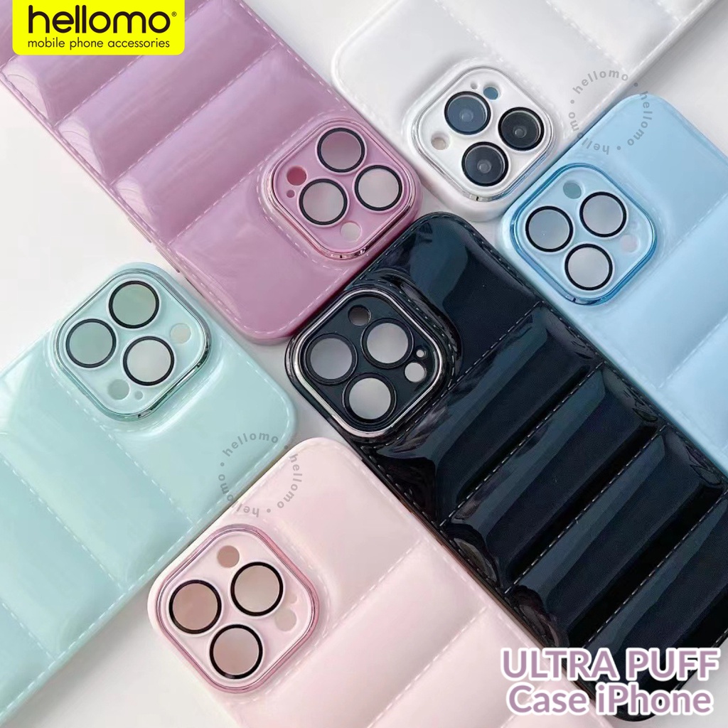 (2) Pillow Case Air Jacket Case iPhone Bantal Case Softcase Puff Case iPhone Air Pillow Casing iPhone Anti Jatuh Case iPhone