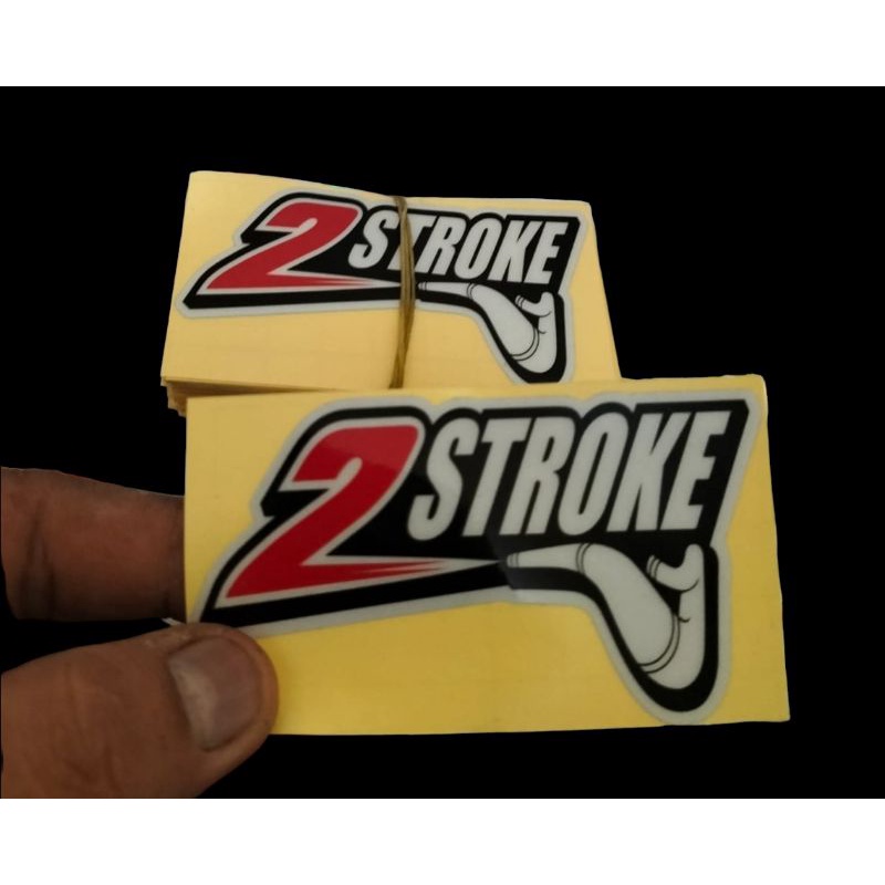 STICKER 2 STROKE PRINTCUT