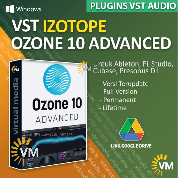 IZOTOPE OZONE 10 ADVANCED VST PLUGIN AUDIO SOUND PRODUCTION EQUALIZER TRACK MIXER MIXING MASTERING