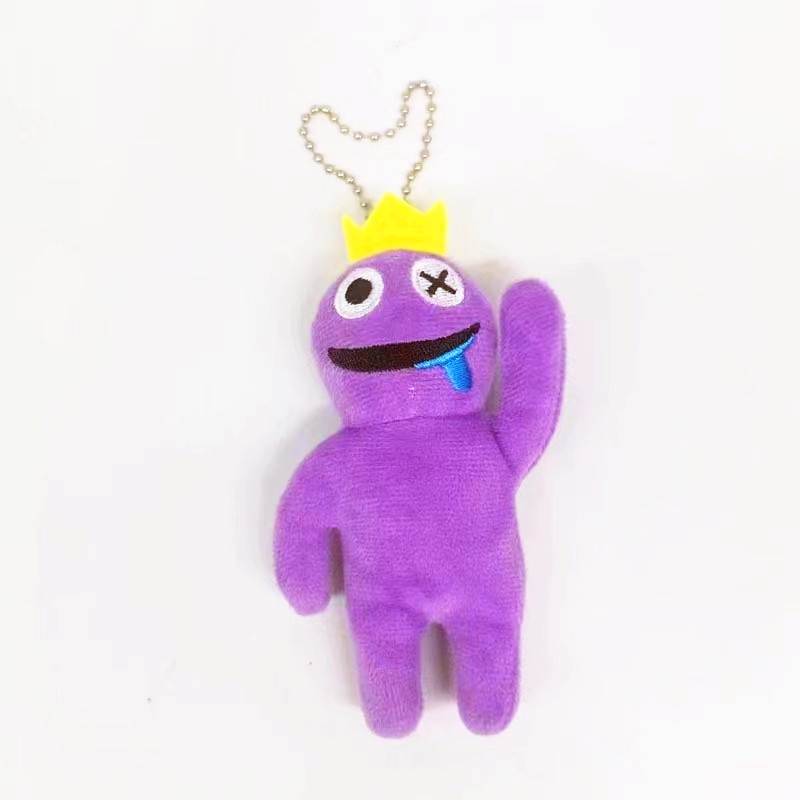 2022 Gantungan Kunci Boneka Plush Roblox Rainbow Friends Untuk Aksesoris Tas / Mobil