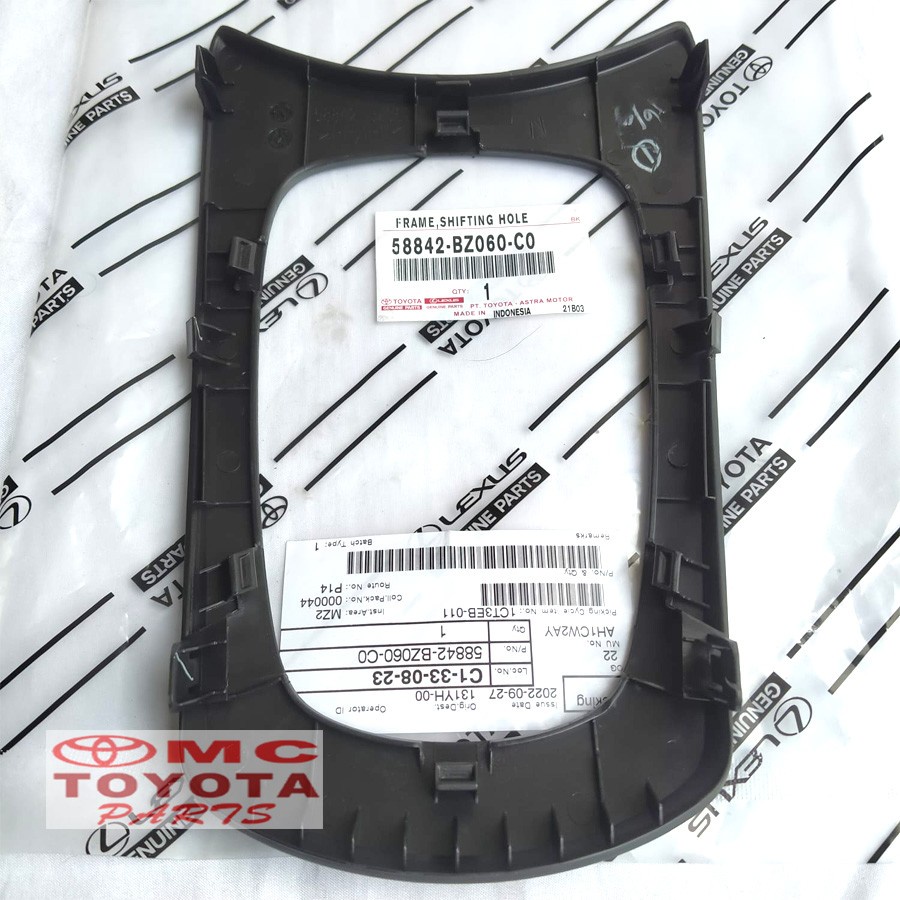 Frame Cover Panel Shifter All New Avanza Xenia 58842-BZ060-C0