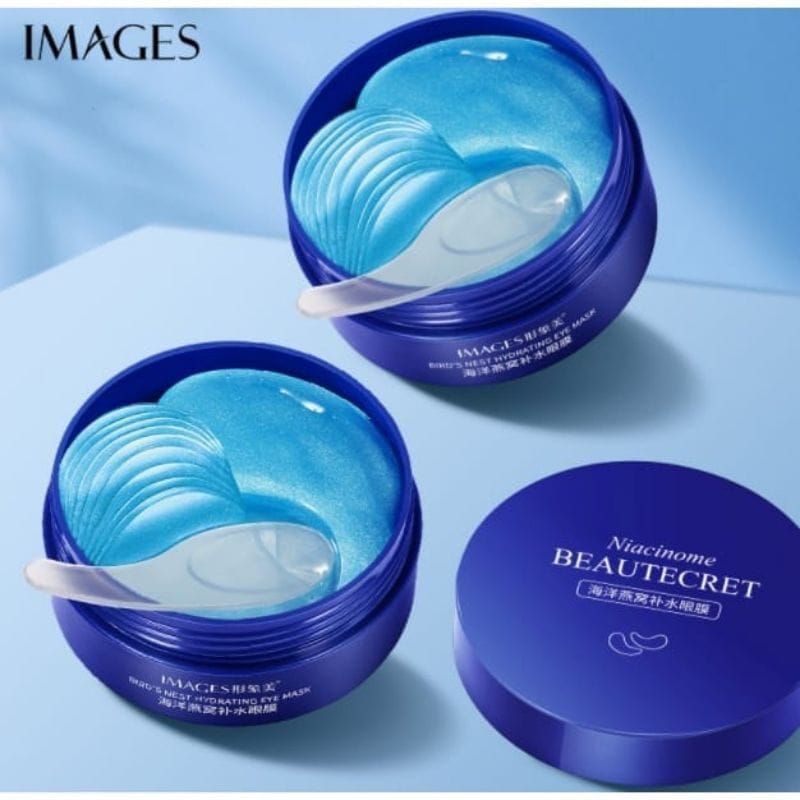 Medan Termurah ( isi 60 lembar ) Eye mask anti kerut dan hitam Masker mata panda collagen