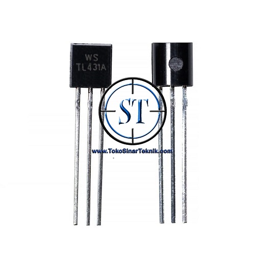 x10 TL431 TL 431 KA431 KA 431 Transistor TR TO92 TO-92 3 Pin 3 Kaki Isi 10 Pcs