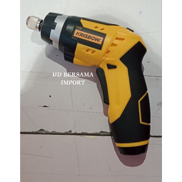 KRISBOW OBENG Nirkabel/Obeng Listrik/Cordless Screwdriver 3.6V