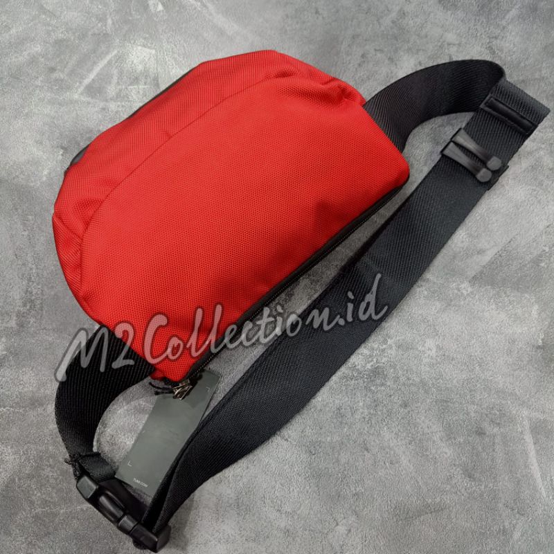 Tas pinggang Tumi Colombus Red /Waistbag Tumi/Belt Bag Tumi Mirror Quality