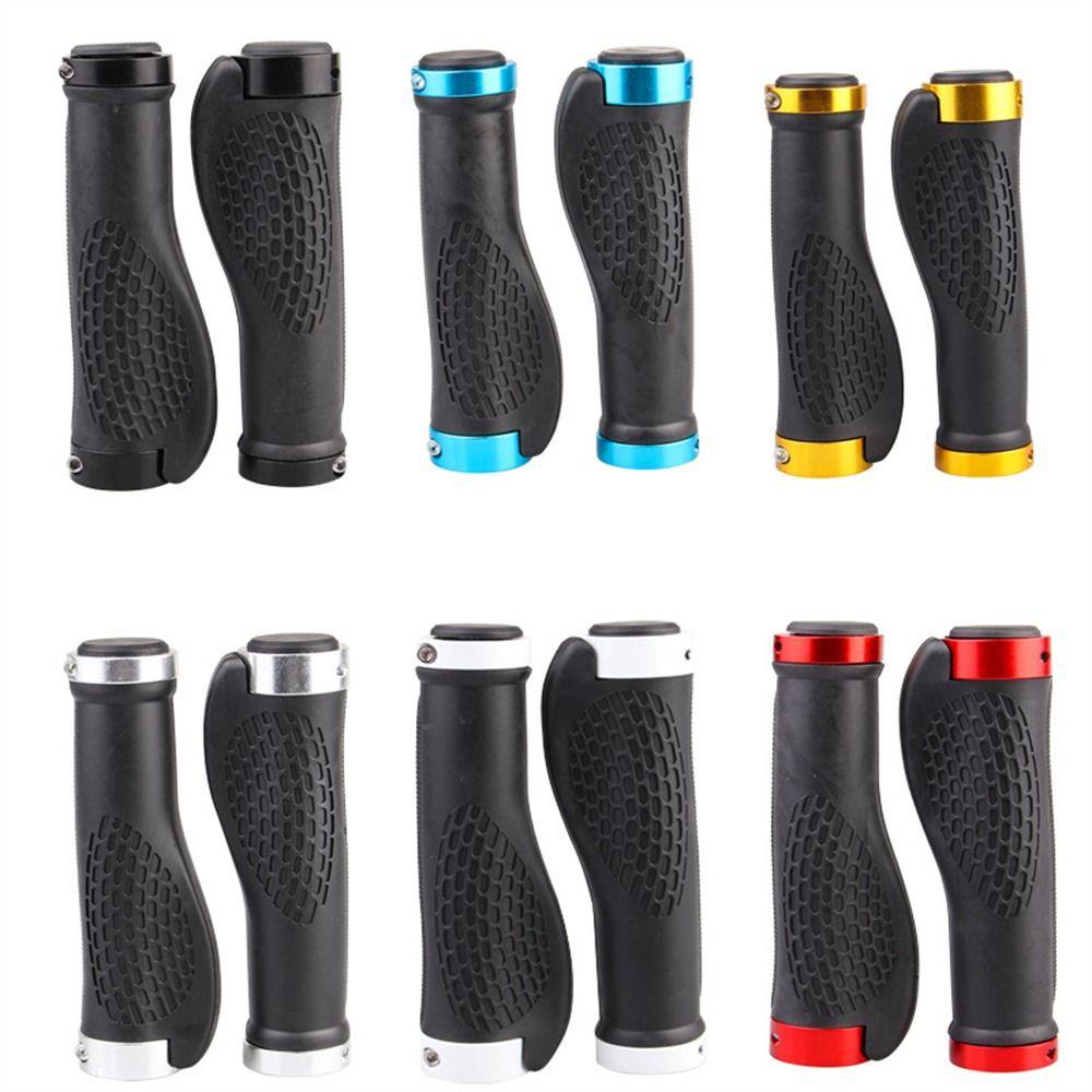 R-FLOWER Grip Sepeda Anti Selip Peralatan Sepeda Olahraga Luar Ruangan Locking Grips Casing Cover