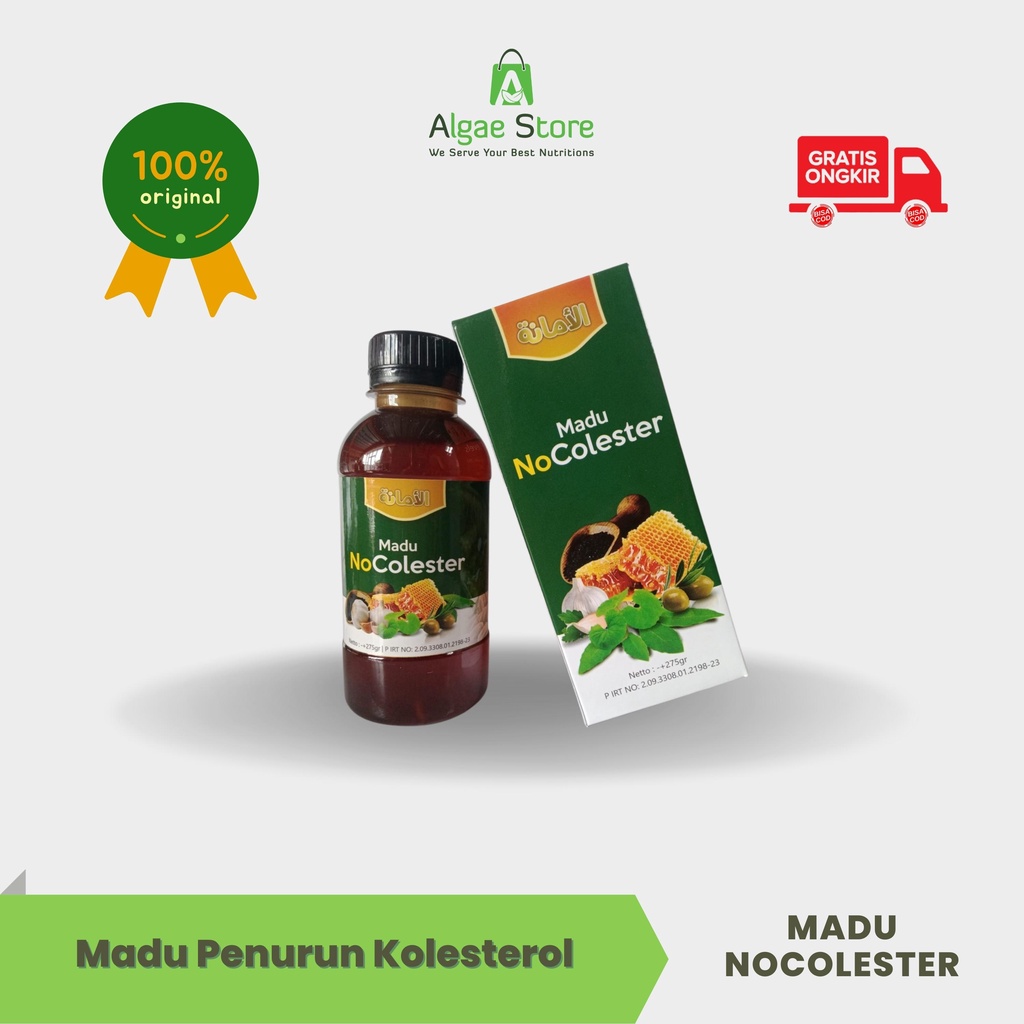 

Madu NoColester 275 gr | Madu Penurun Kolesterol