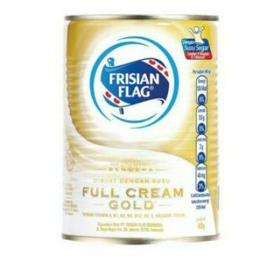 

✨MEN SALE✨ Frisian Flag Susu Kental Manis Gold Kaleng [490 g] buruan