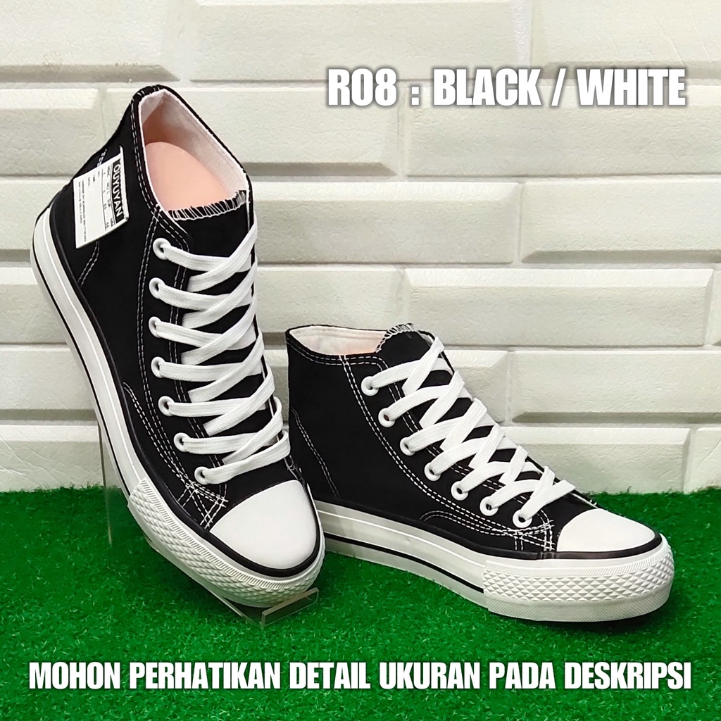 Sepatu Boot Kanvas Import R08 SPTSW