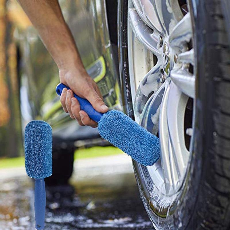 Sikat Pembersih Velg Mobil Universal Bahan Microfiber