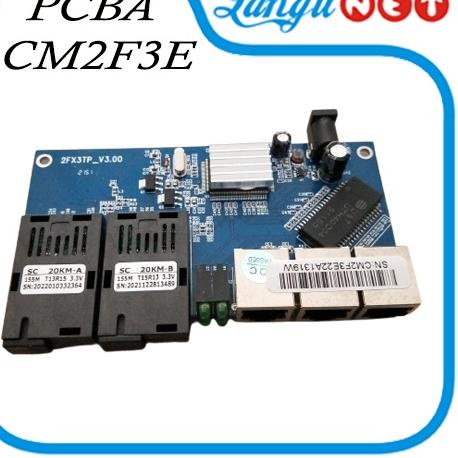 Produk Original HS AIRPO PCBA CM2F3E MEDIA CONVERTER