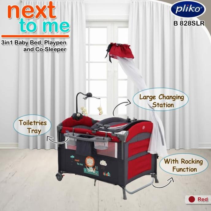 Tempat Tidur Bayi Box Pliko 828 Lr