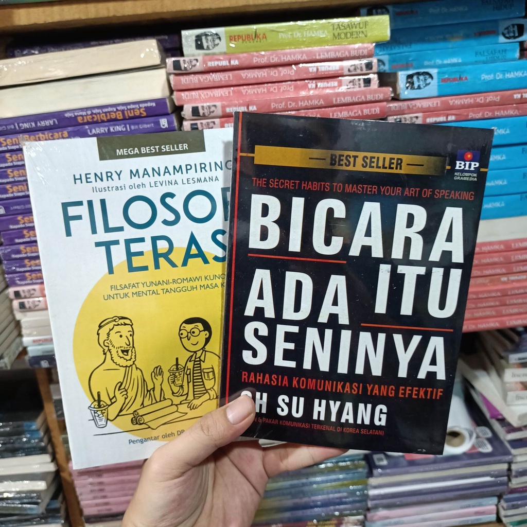 

Paket 2 Buku FILOSOFI TERAS - BICARA ITU ADA SENINYA