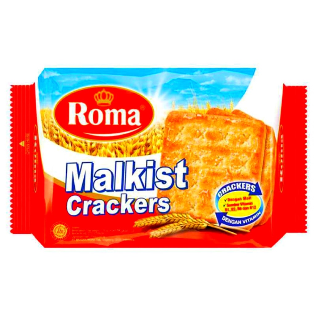 

ROMA MALKIST CRACKERS BERAT 105 GR