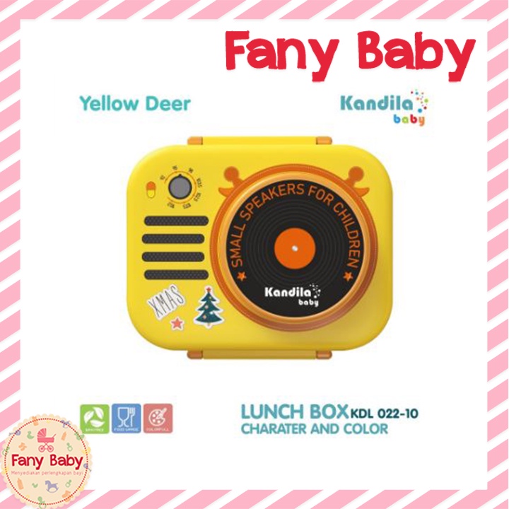 KANDILA BABY  LUNCH BOX WITH SPOON 680ML / KDL022-10