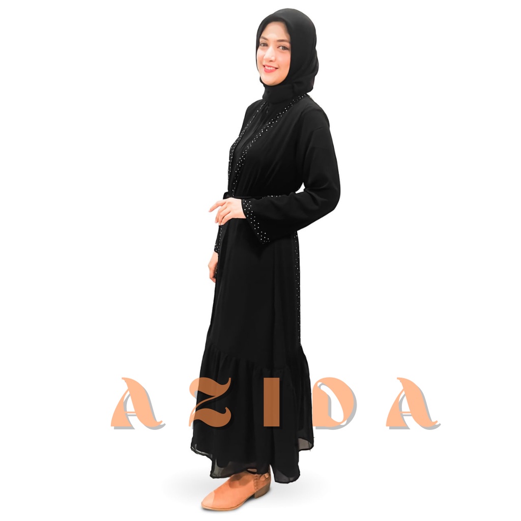 Abaya Kombinasi Abaya Hitam Turkey Modern Dress Abaya Muslim Turkey Dess Abaya Terbaru Remaja