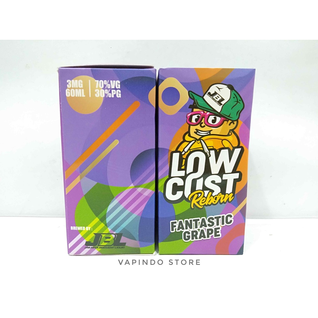 LOWCOST FANTASTIC GRAPE 60ML 3MG BY JBL LOW COST