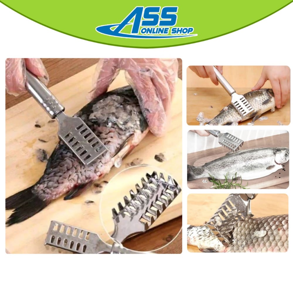 [ASS] Alat pembersih pengupas sisik ikan  bahan stainles