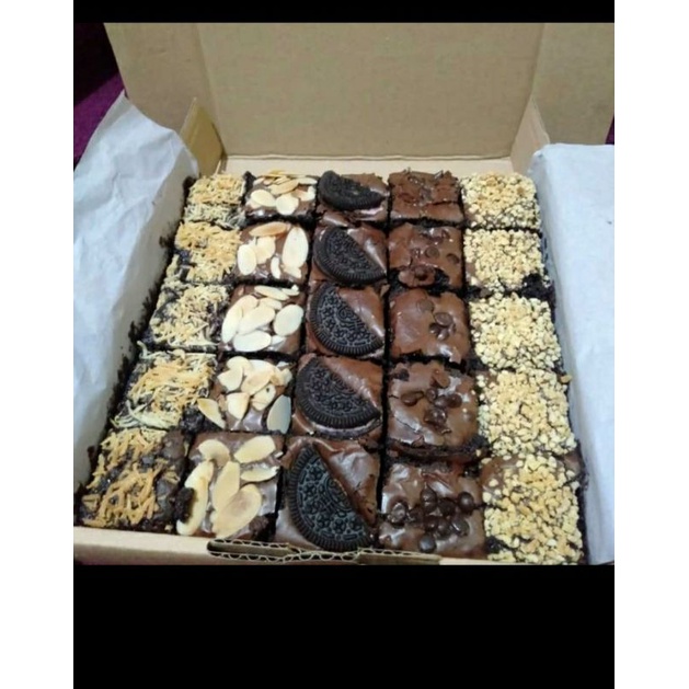 

brownies sekat brownies fudgy